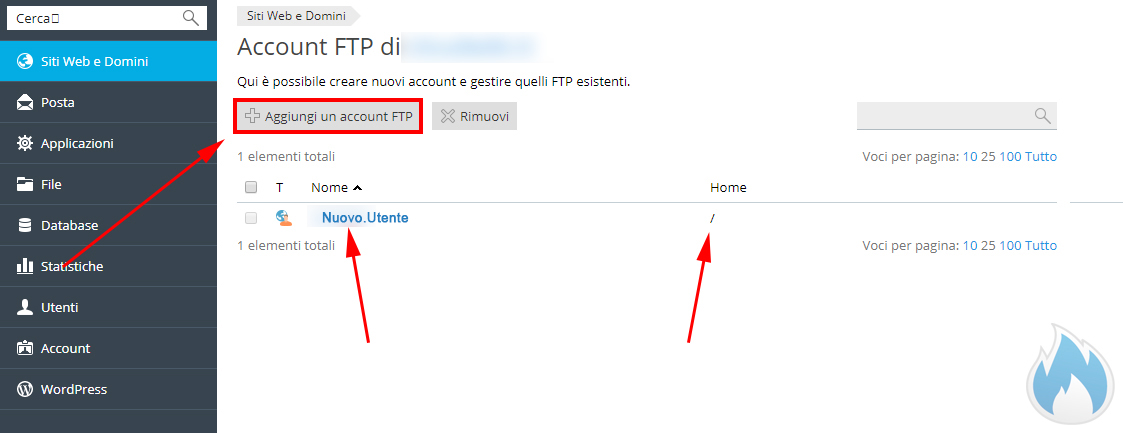 Plesk: Account FTP