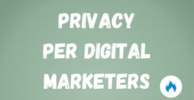 privacy per digital marketers
